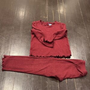 Old Navy Kids Matching Set in Burgundy